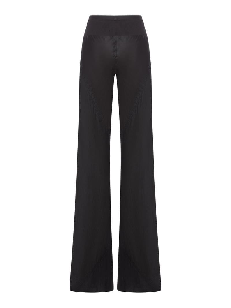 Rick Owens Women Silk Bias Flare Trousers RICK OWENS