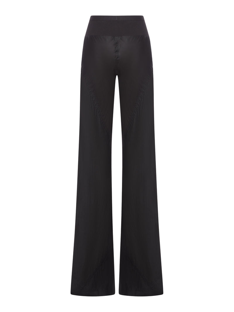 Rick Owens Women Silk Bias Flare Trousers RICK OWENS