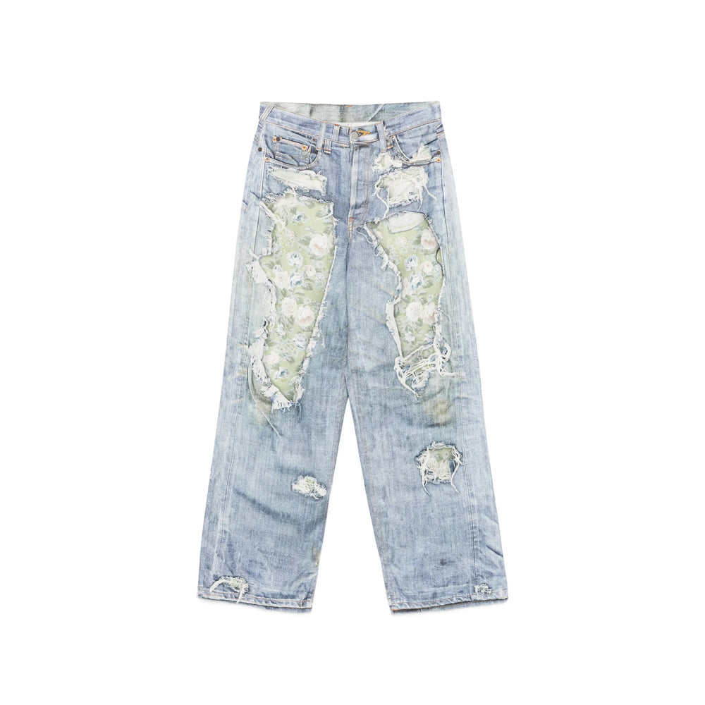 Acne Studios Blue Denim - Wide-Leg Jeans Women ACNE STUDIOS