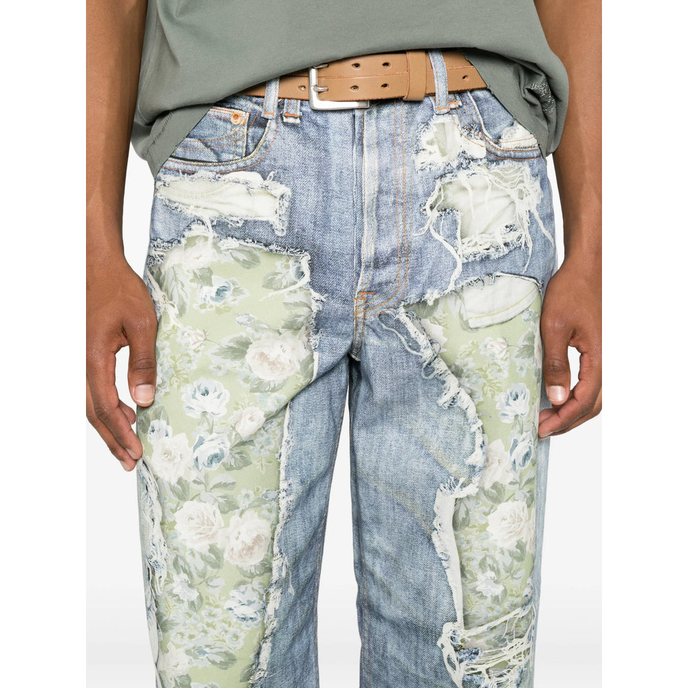 Acne Studios Blue Denim - Wide-Leg Jeans Women ACNE STUDIOS