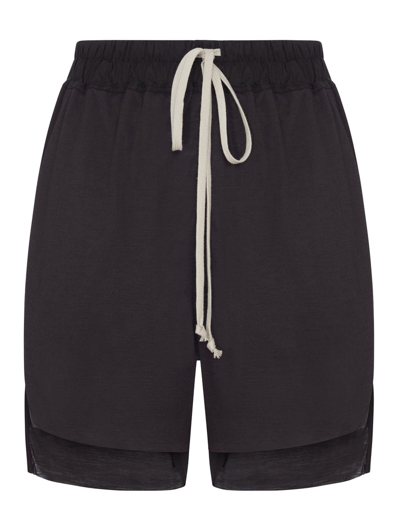 Rick Owens Women Tower Shorts In Wool And Silk Jersey RICK OWENS