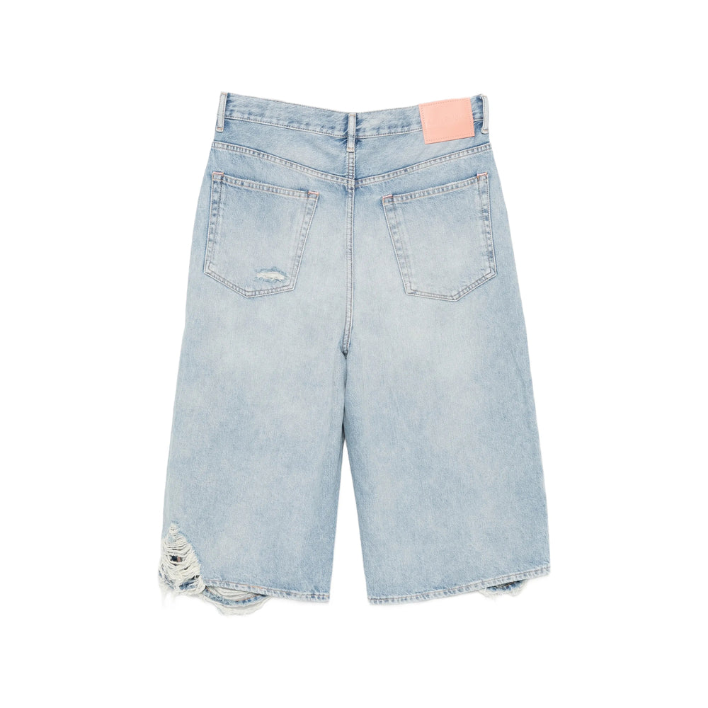 Acne Studios Blue Shorts - Denim Shorts Men ACNE STUDIOS