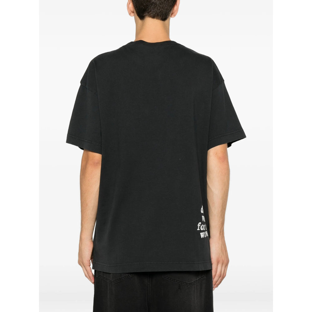 Palm Angels Black T-Shirts & Vests - T-Shirts Men PALM ANGELS