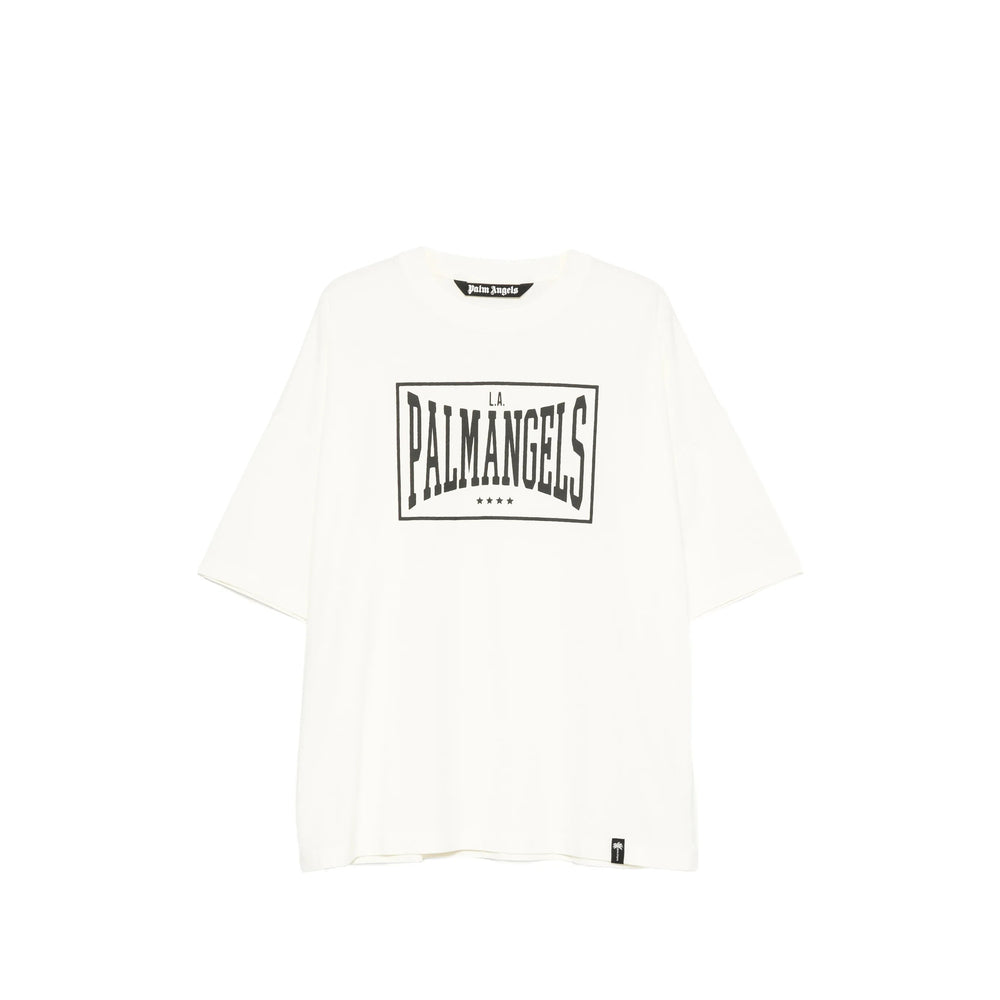 Palm Angels Neutrals T-Shirts & Vests - T-Shirts Men PALM ANGELS