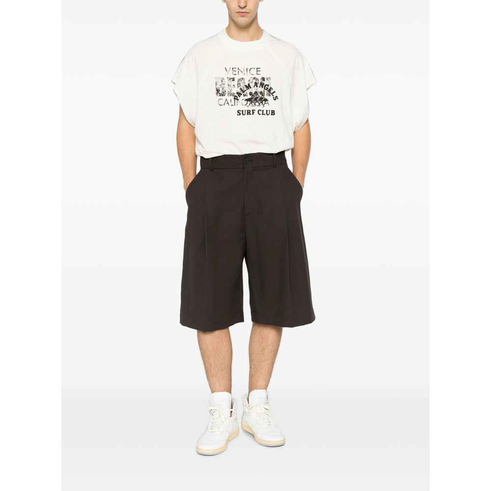 Palm Angels Neutrals T-Shirts & Vests - T-Shirts Men PALM ANGELS