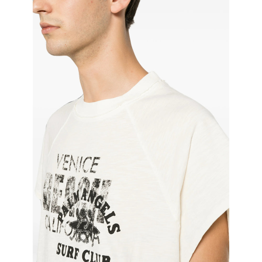 Palm Angels Neutrals T-Shirts & Vests - T-Shirts Men PALM ANGELS