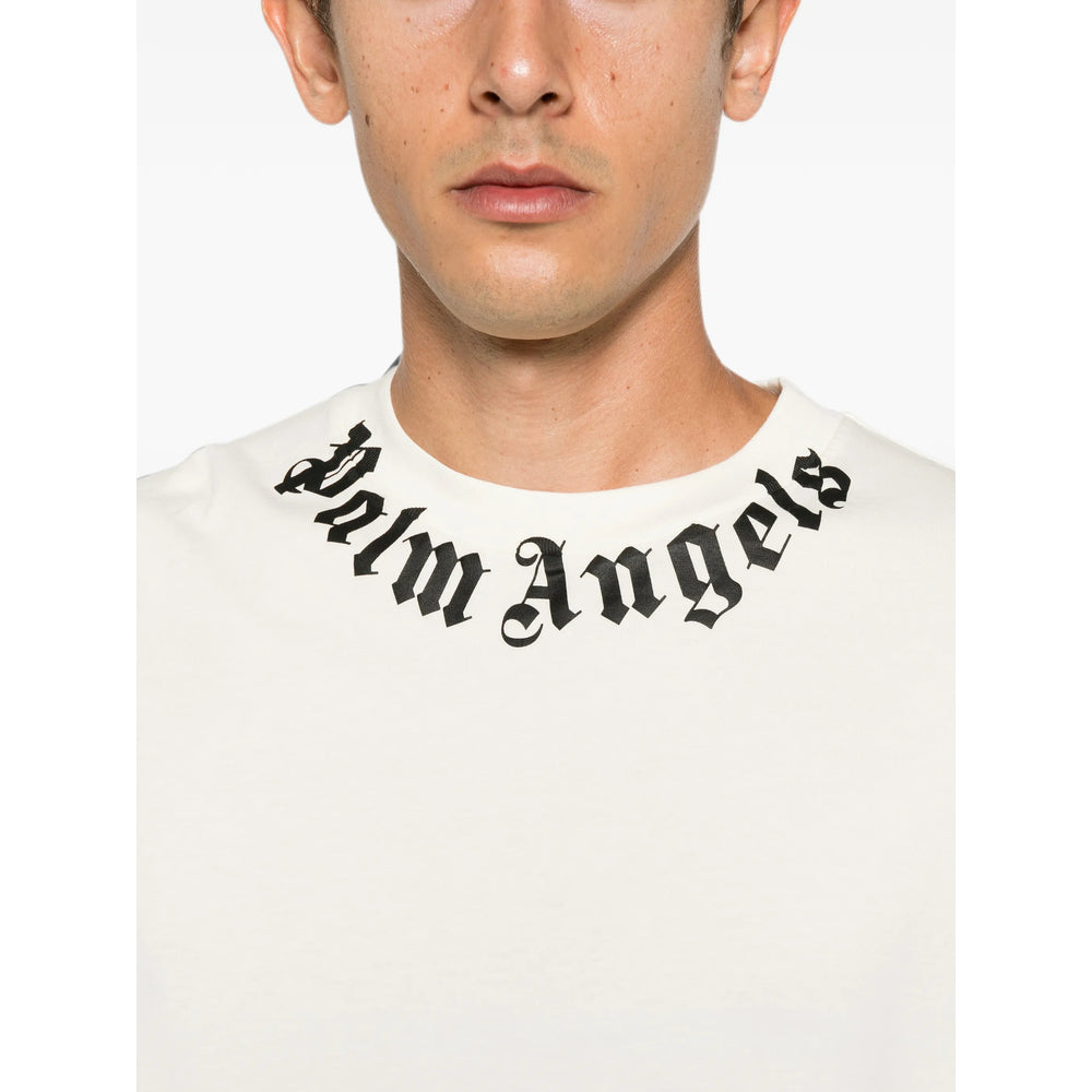 Palm Angels Neutrals T-Shirts & Vests - T-Shirts Men PALM ANGELS