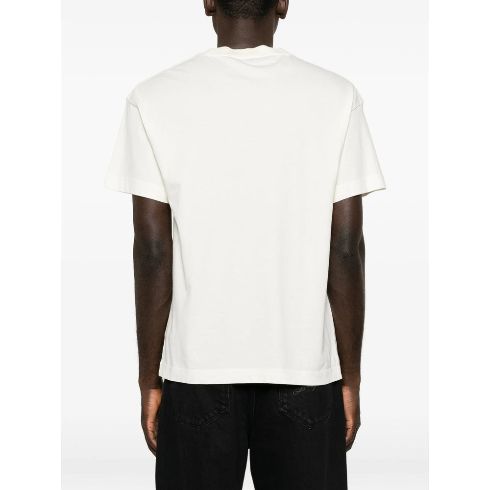 Palm Angels White T-Shirts & Vests - T-Shirts Men PALM ANGELS