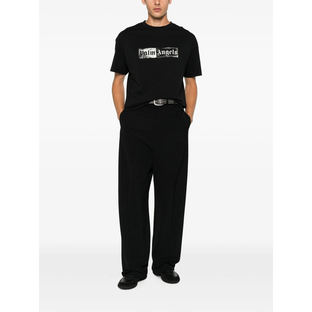 Palm Angels Black T-Shirts & Vests - T-Shirts Men PALM ANGELS
