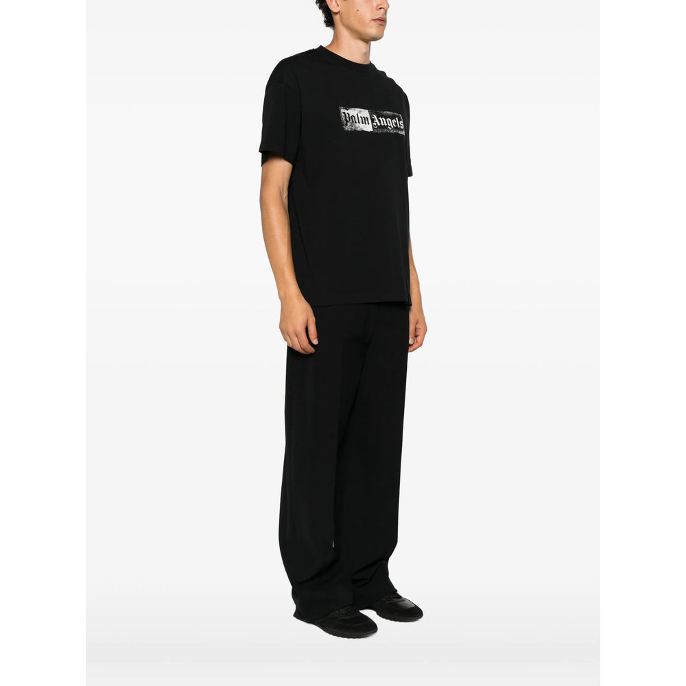 Palm Angels Black T-Shirts & Vests - T-Shirts Men PALM ANGELS