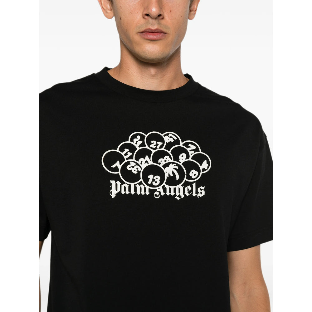 Palm Angels Black T-Shirts & Vests - T-Shirts Men PALM ANGELS