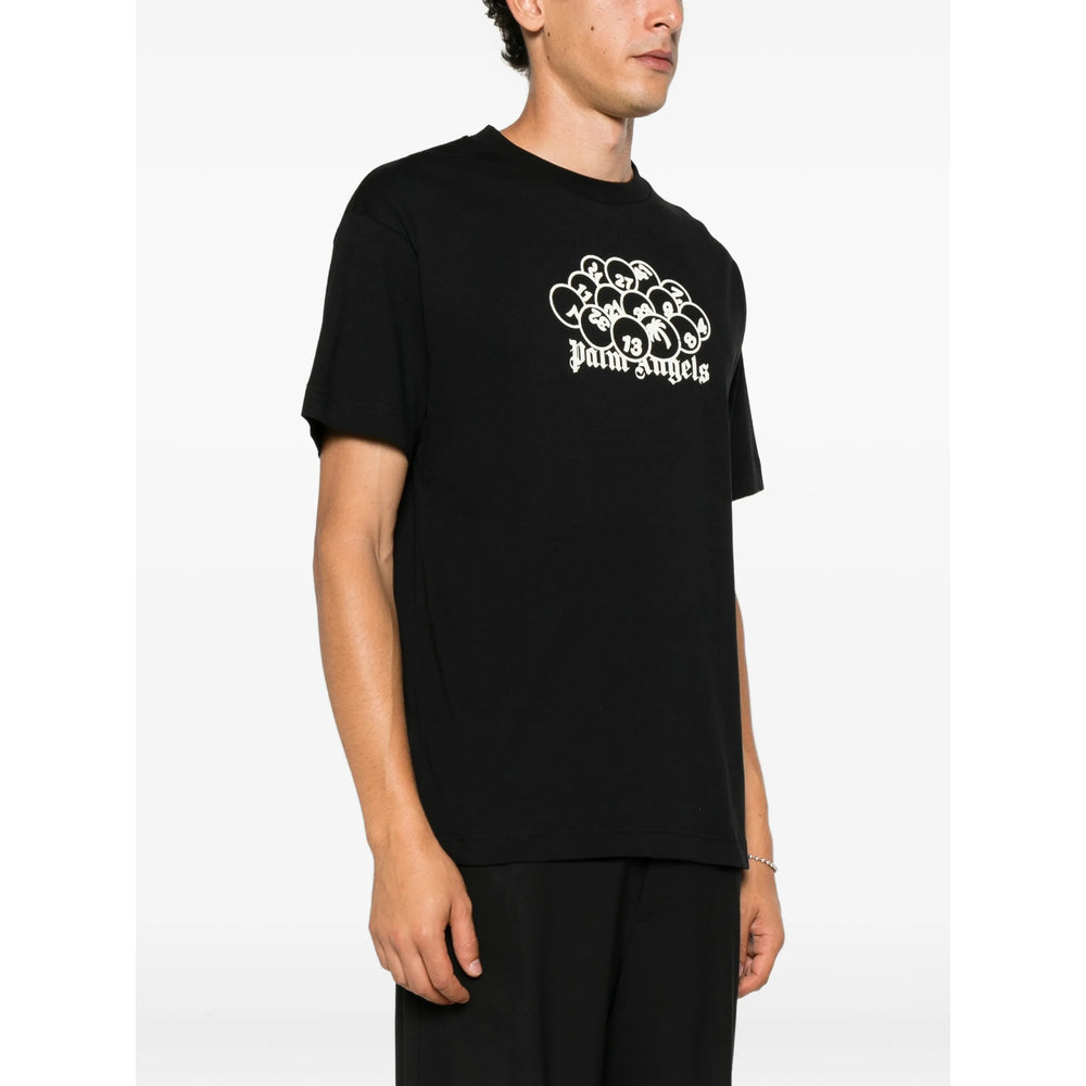 Palm Angels Black T-Shirts & Vests - T-Shirts Men