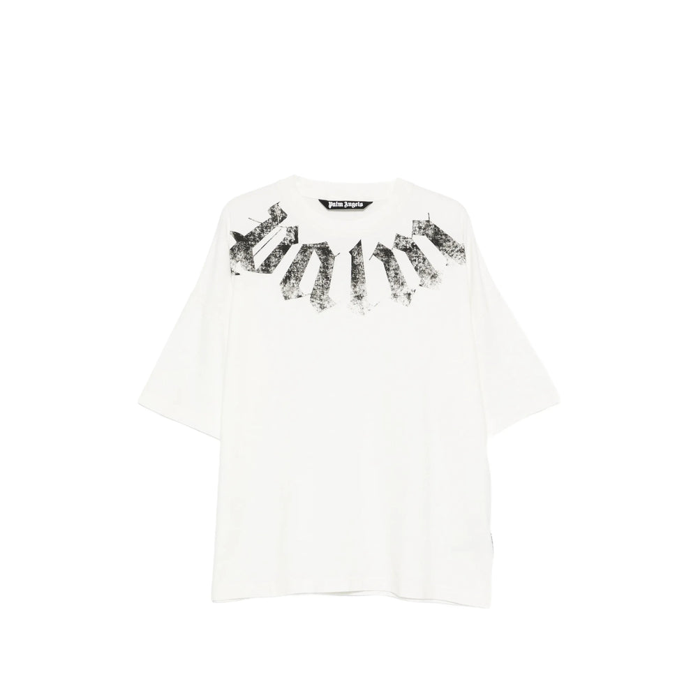 Palm Angels Neutrals T-Shirts & Vests - T-Shirts Men
