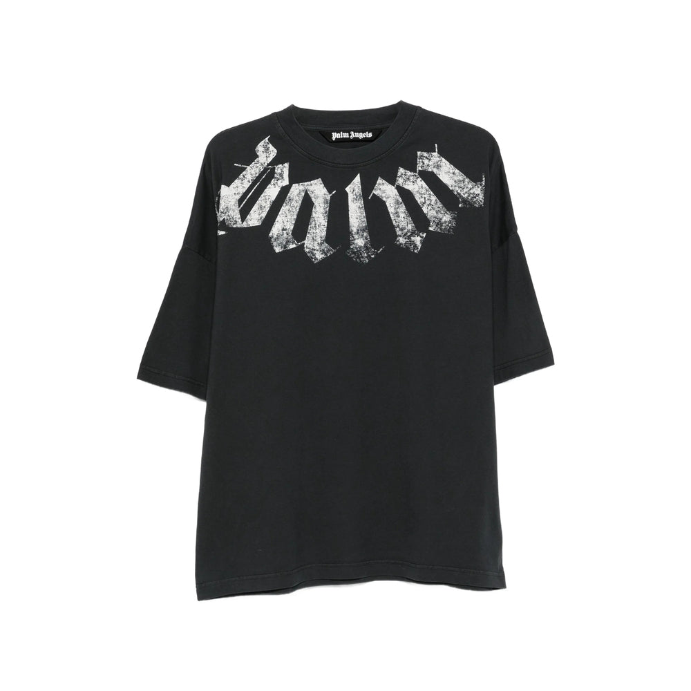 Palm Angels Black T-Shirts & Vests - T-Shirts Men