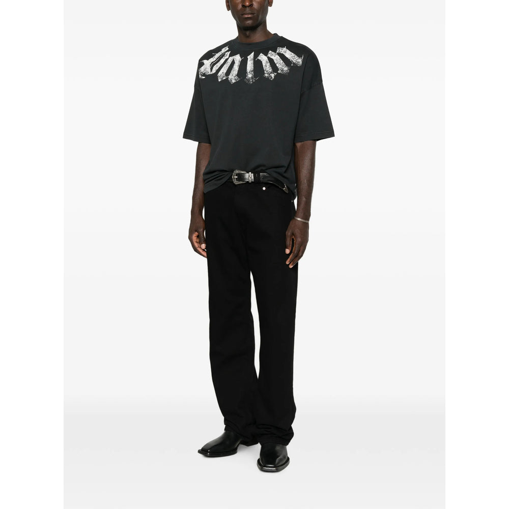 Palm Angels Black T-Shirts & Vests - T-Shirts Men