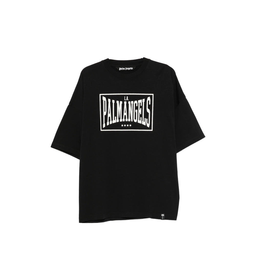 Palm Angels Black T-Shirts & Vests - T-Shirts Men PALM ANGELS