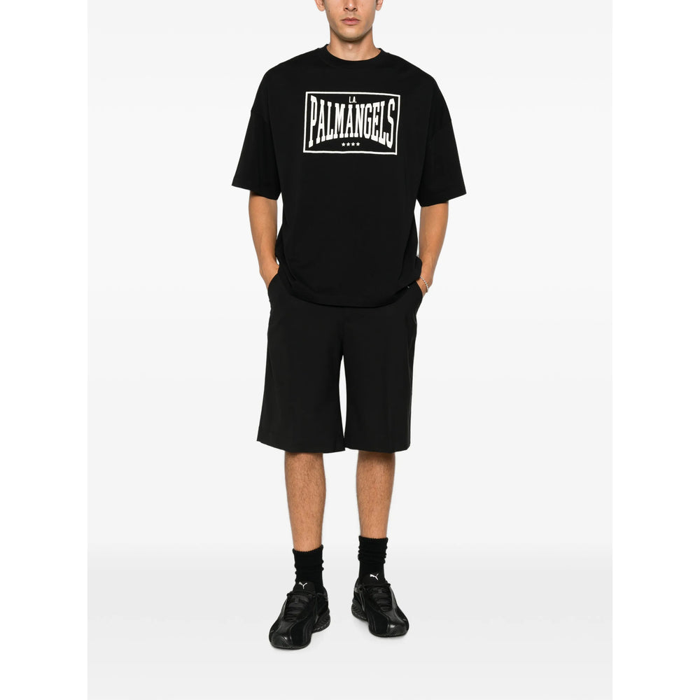 Palm Angels Black T-Shirts & Vests - T-Shirts Men PALM ANGELS