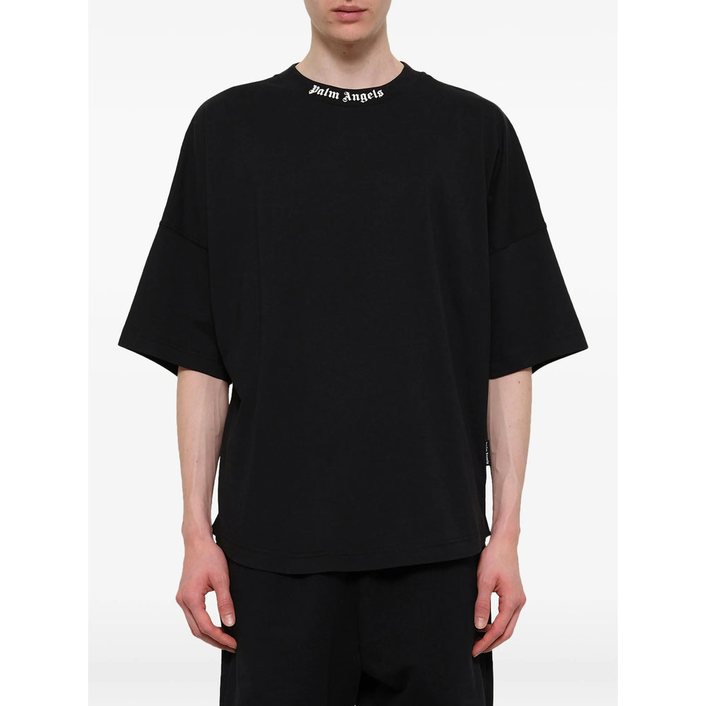Palm Angels Black T-Shirts & Vests - T-Shirts Men PALM ANGELS