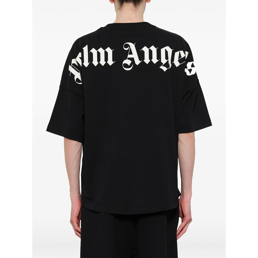 Palm Angels Black T-Shirts & Vests - T-Shirts Men PALM ANGELS