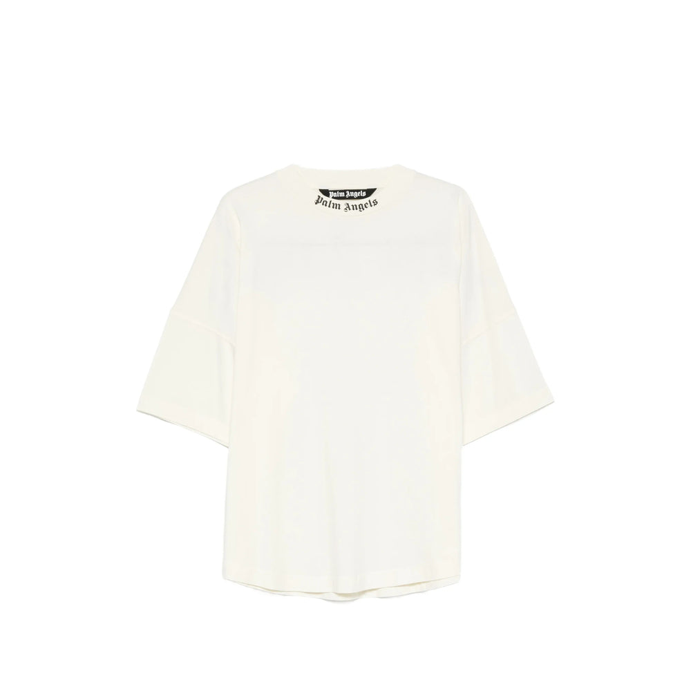 Palm Angels White T-Shirts & Vests - T-Shirts Men PALM ANGELS