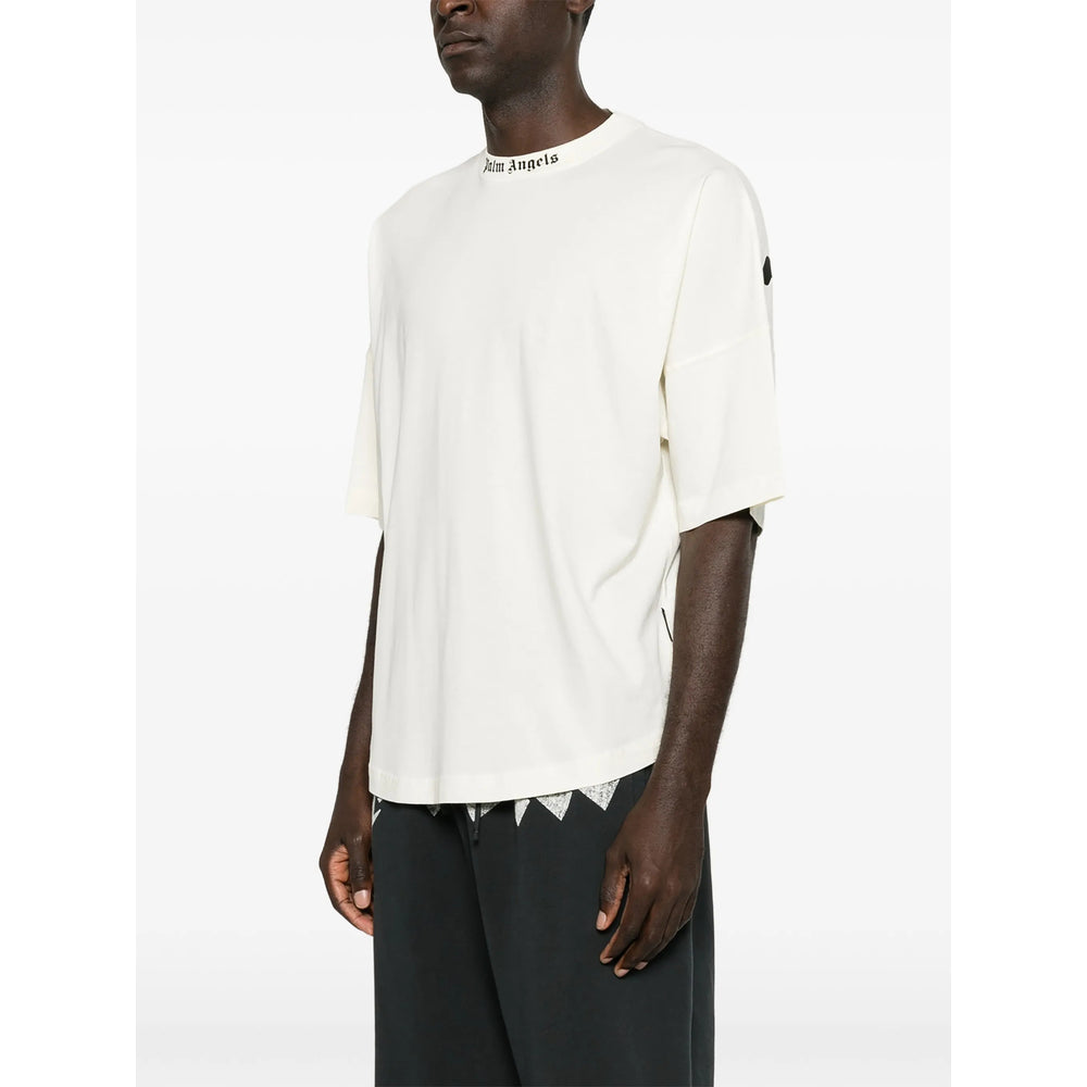 Palm Angels White T-Shirts & Vests - T-Shirts Men PALM ANGELS