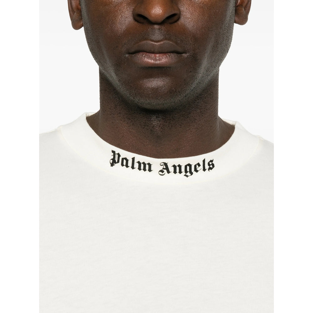 Palm Angels White T-Shirts & Vests - T-Shirts Men PALM ANGELS