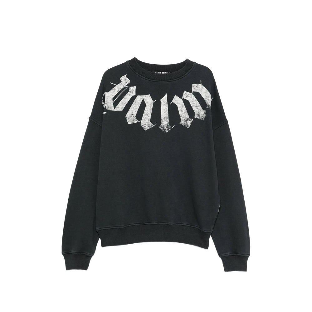 Palm Angels Black Sweaters & Knitwear - Sweatshirts Men PALM ANGELS