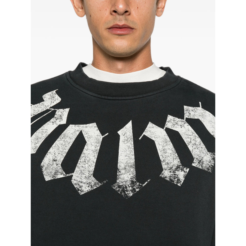Palm Angels Black Sweaters & Knitwear - Sweatshirts Men PALM ANGELS