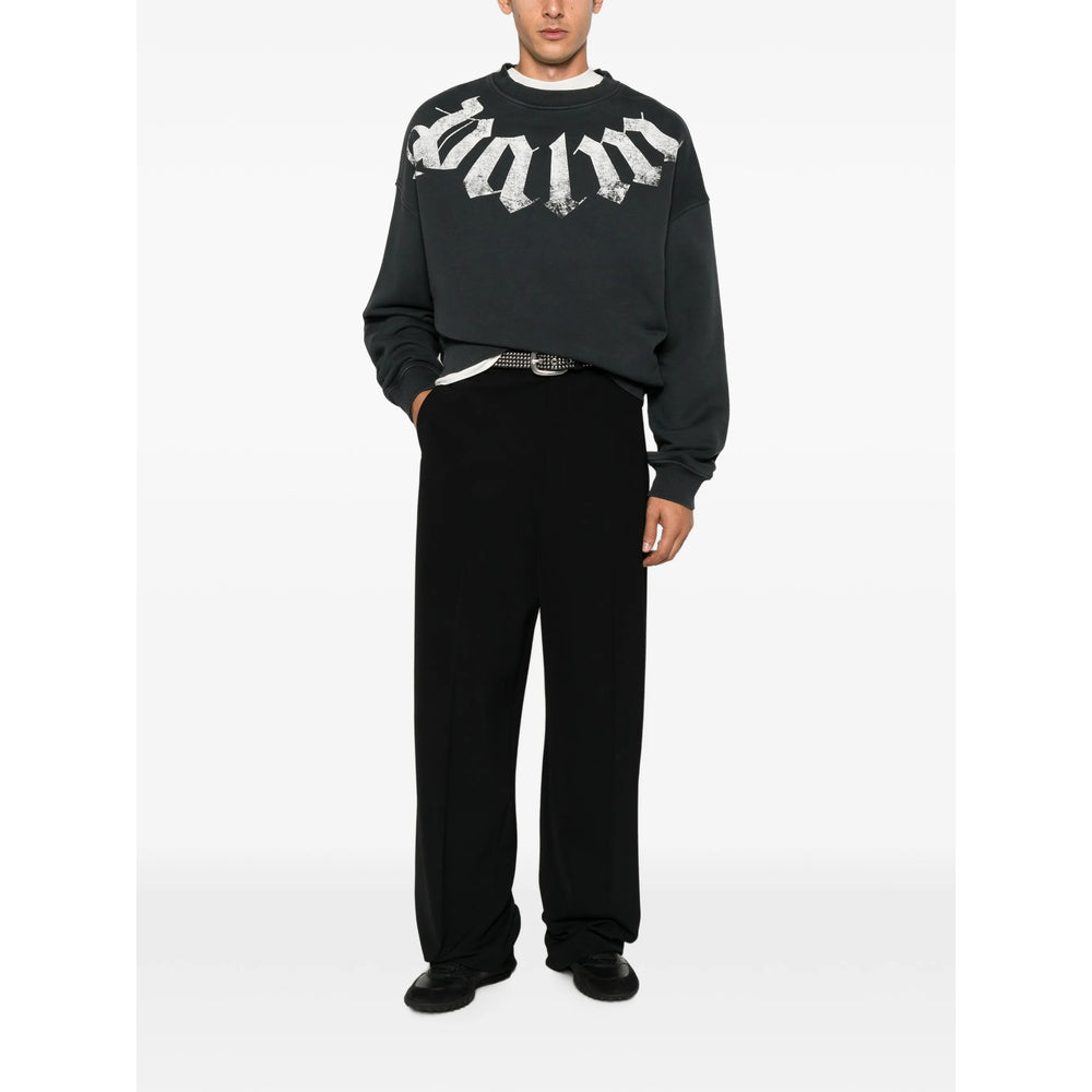Palm Angels Black Sweaters & Knitwear - Sweatshirts Men PALM ANGELS