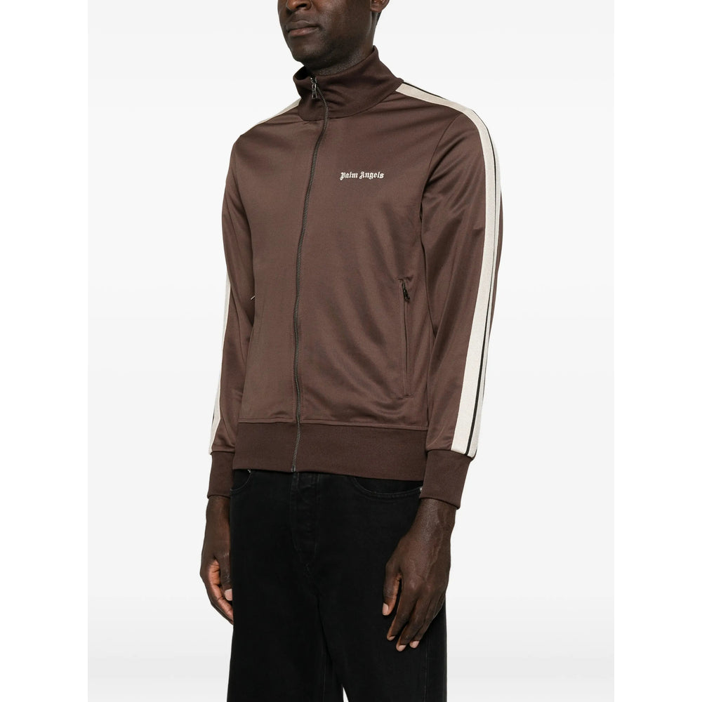 Palm Angels Brown Jackets - Bomber Jackets Men PALM ANGELS