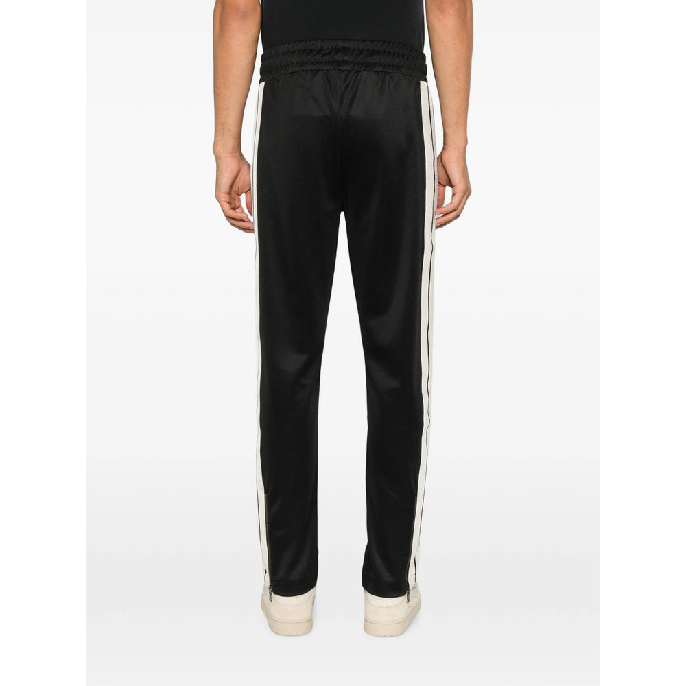 Palm Angels Black Trousers - Track Pants Men PALM ANGELS