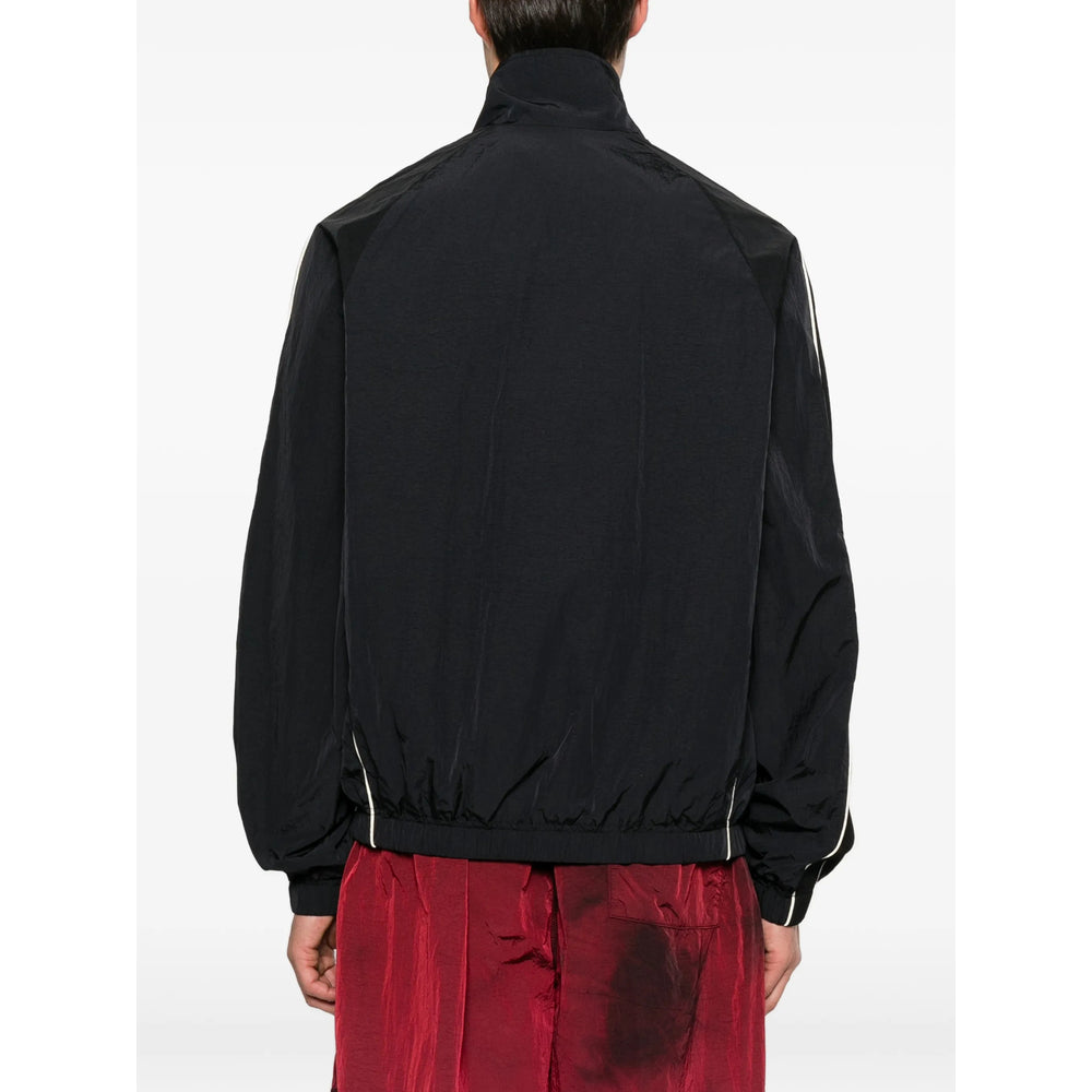 Palm Angels Black Jackets - Sport Jackets & Windbreakers Men PALM ANGELS