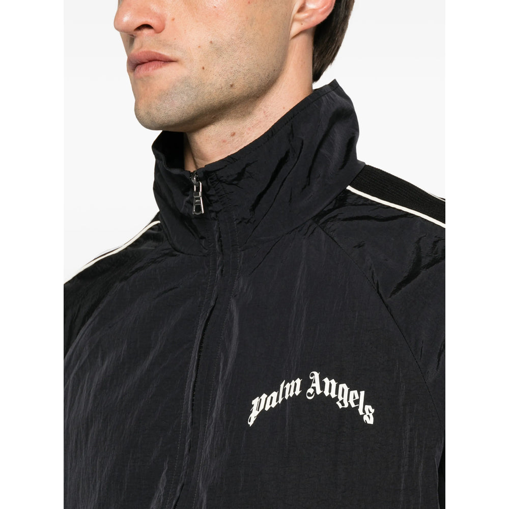 Palm Angels Black Jackets - Sport Jackets & Windbreakers Men PALM ANGELS