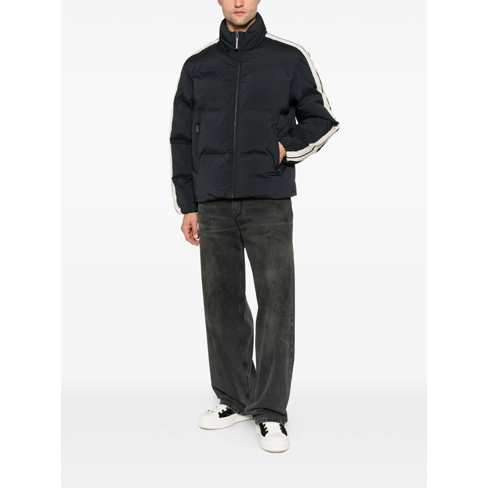 Palm Angels Black Jackets - Padded & Down Jackets Men PALM ANGELS