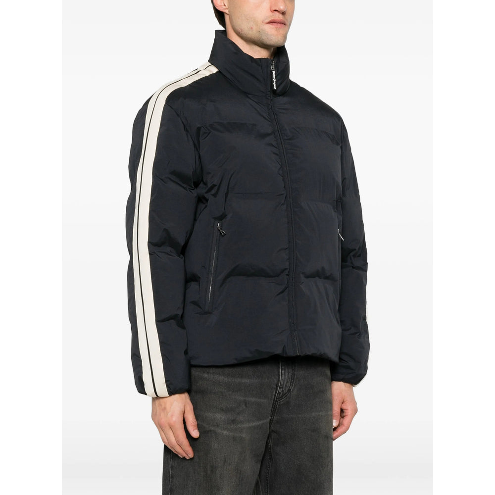 Palm Angels Black Jackets - Padded & Down Jackets Men PALM ANGELS