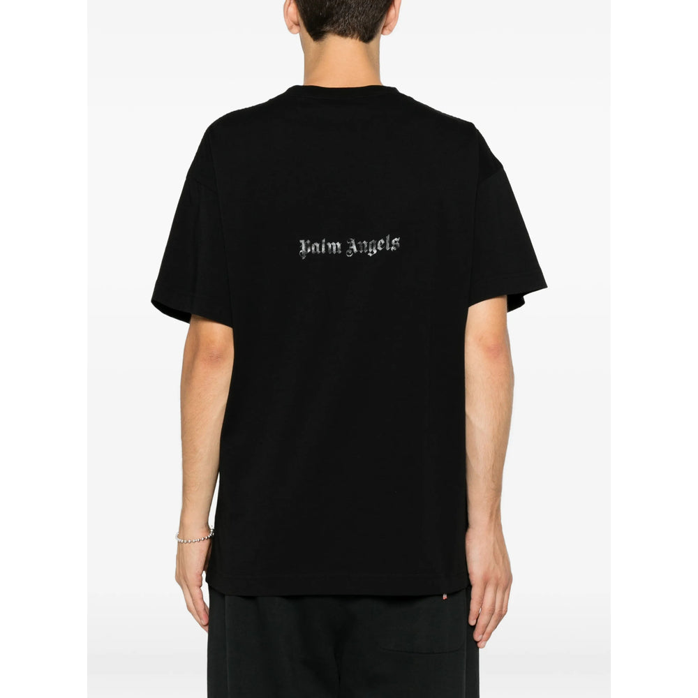 Palm Angels Black T-Shirts & Vests - T-Shirts Men PALM ANGELS