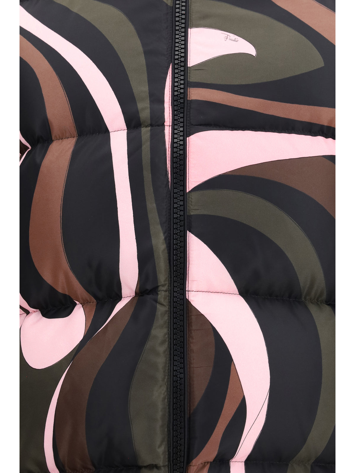 Pucci Women Printed Hooded Puffer Jacket PUCCI