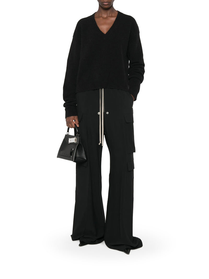 Rick Owens Women V-Neck Long-Sleeve Sweater RICK OWENS