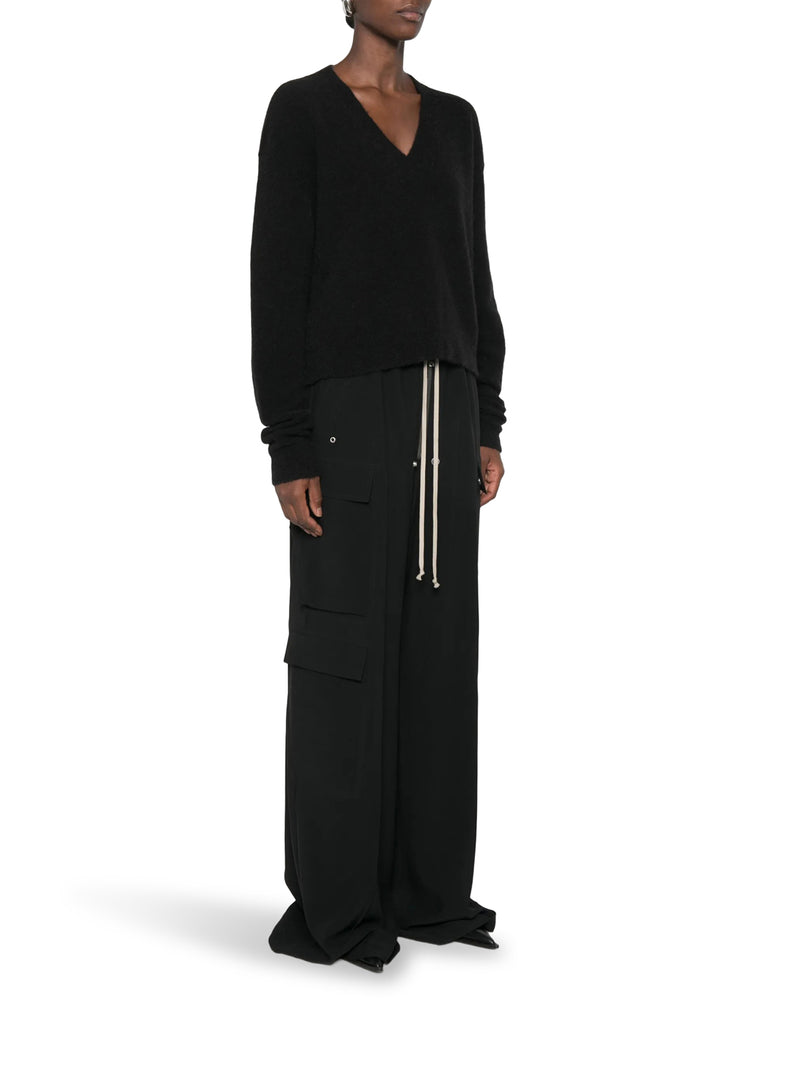 Rick Owens Women V-Neck Long-Sleeve Sweater RICK OWENS