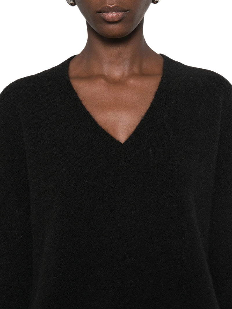 Rick Owens Women V-Neck Long-Sleeve Sweater RICK OWENS
