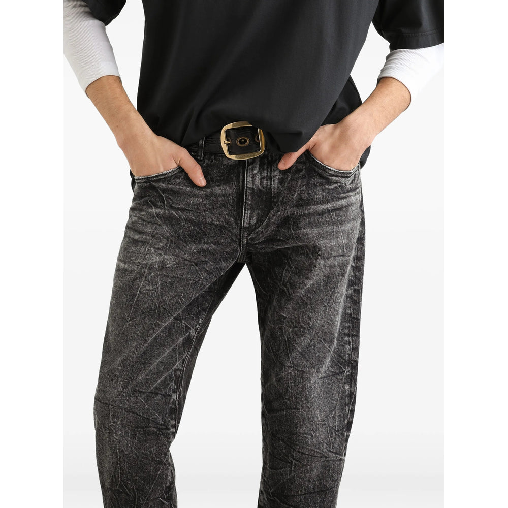Dolce & Gabbana Black Denim - Slim-Fit Jeans Men DOLCE & GABBANA
