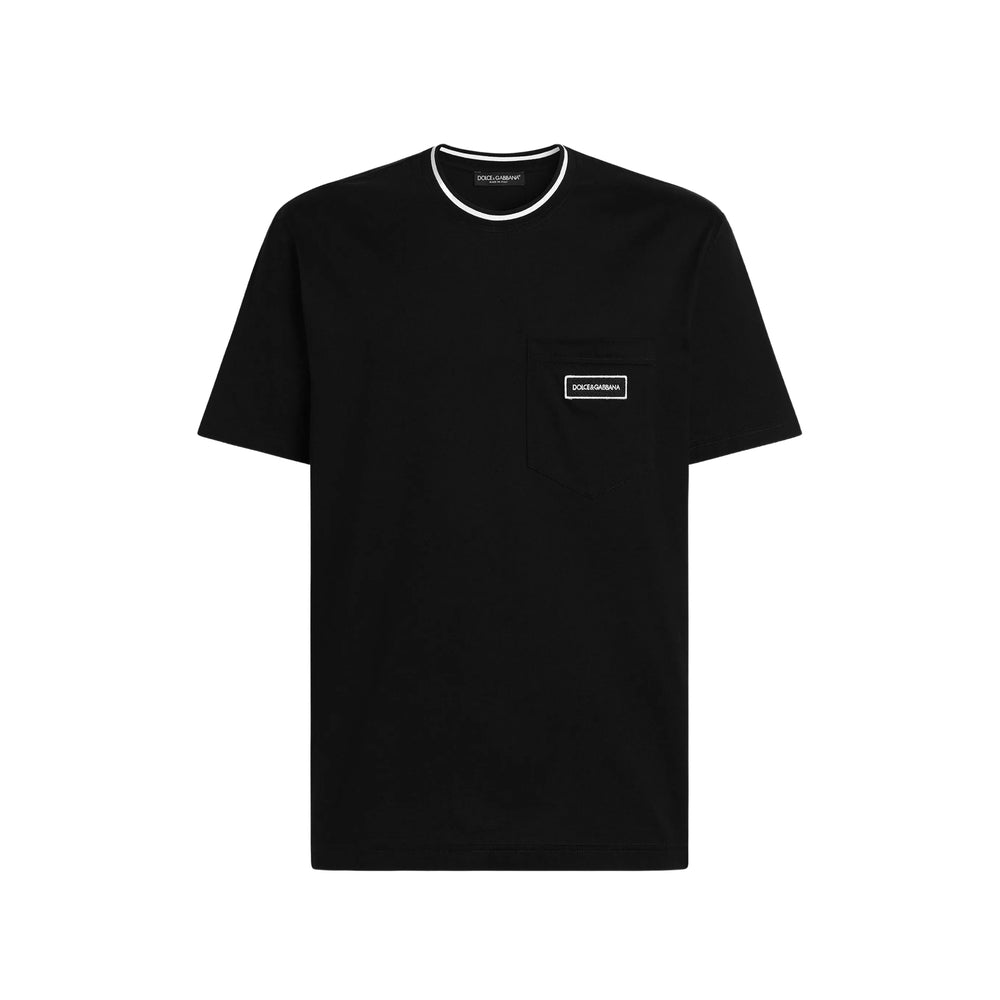 Dolce & Gabbana Black T-Shirts & Vests - T-Shirts Men DOLCE & GABBANA