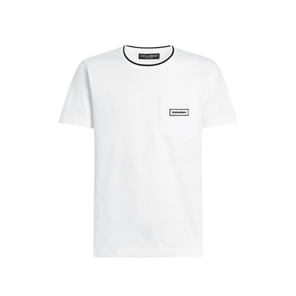 Dolce & Gabbana White T-Shirts & Vests - T-Shirts Men DOLCE & GABBANA