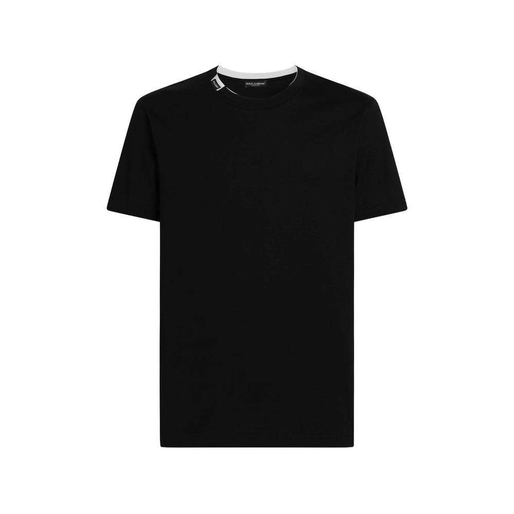 Dolce & Gabbana Black T-Shirts & Vests - T-Shirts Men DOLCE & GABBANA