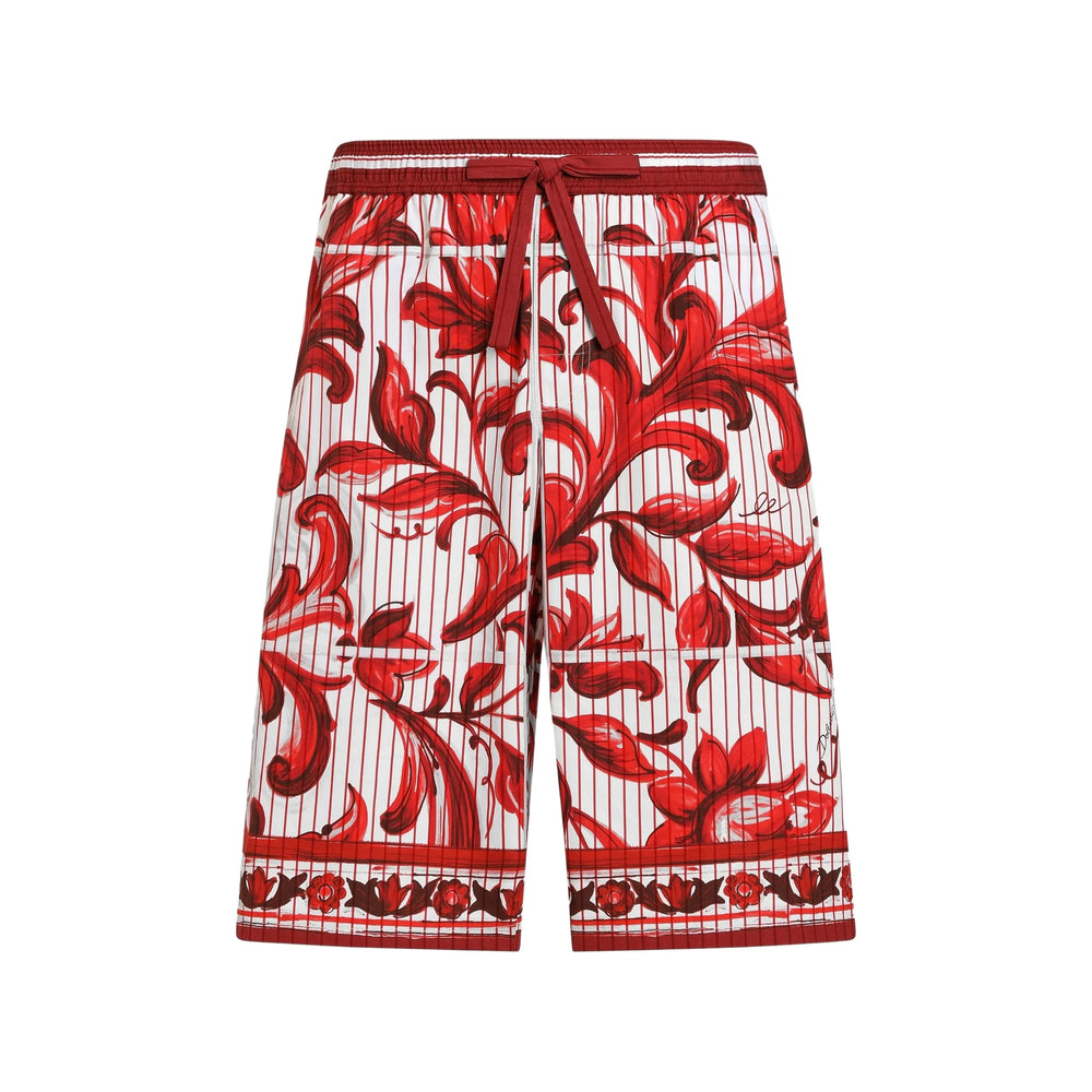 Dolce & Gabbana White Shorts - Bermuda Shorts Men DOLCE & GABBANA