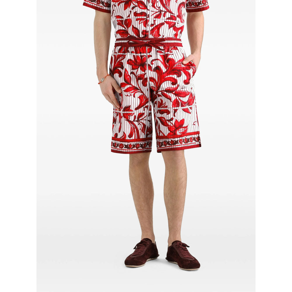 Dolce & Gabbana White Shorts - Bermuda Shorts Men DOLCE & GABBANA