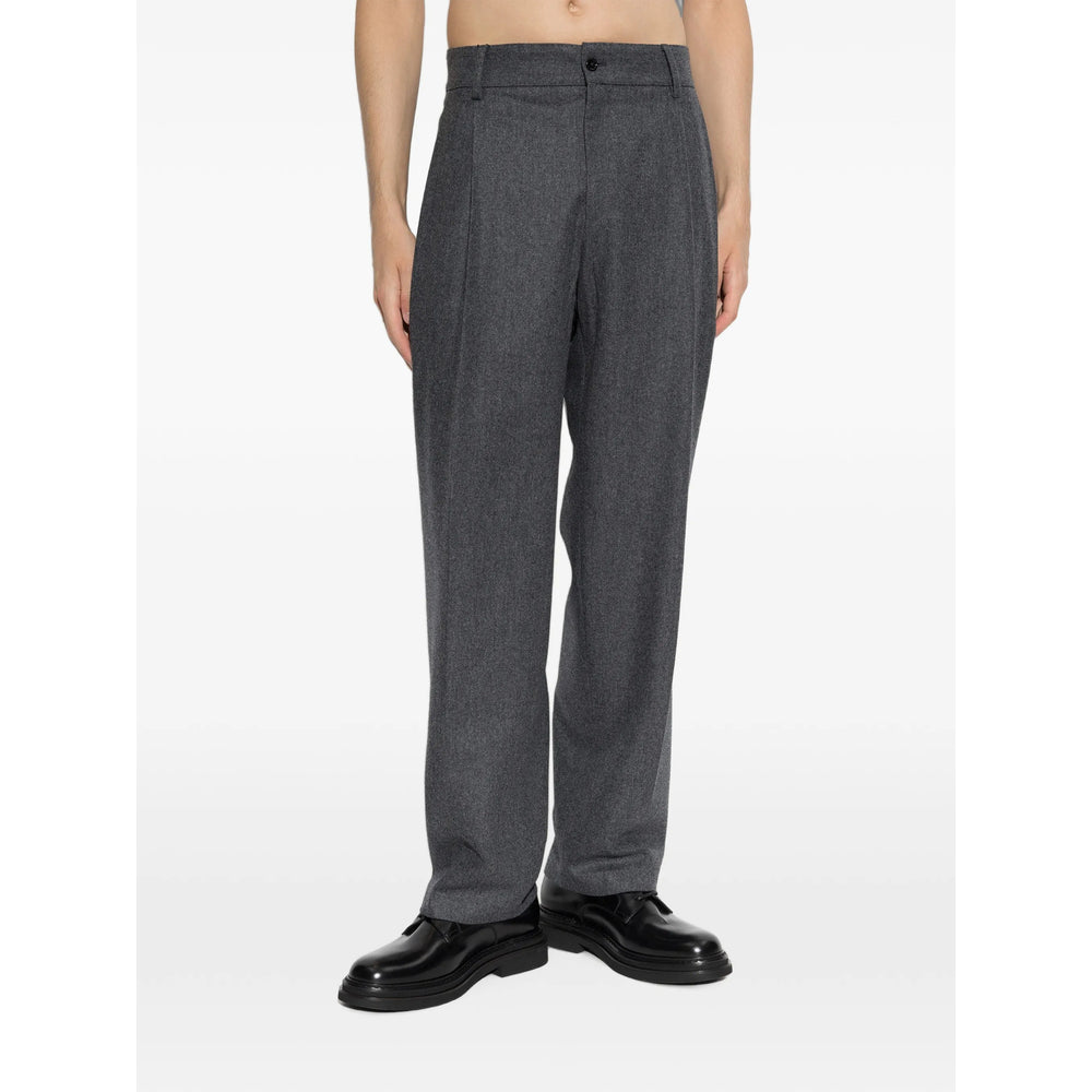 Dolce & Gabbana Grey Trousers - Tailored Trousers Men DOLCE & GABBANA