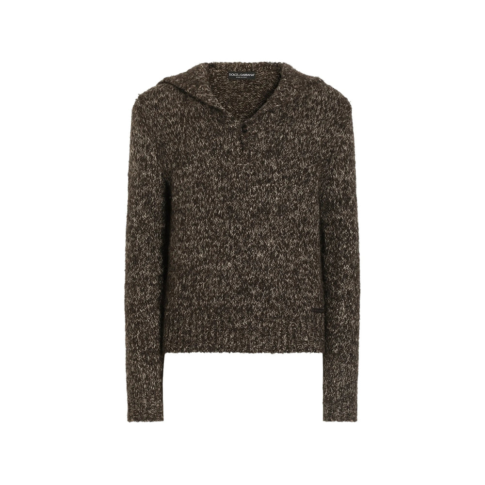 Dolce & Gabbana Brown Sweaters & Knitwear - Jumpers Men DOLCE & GABBANA
