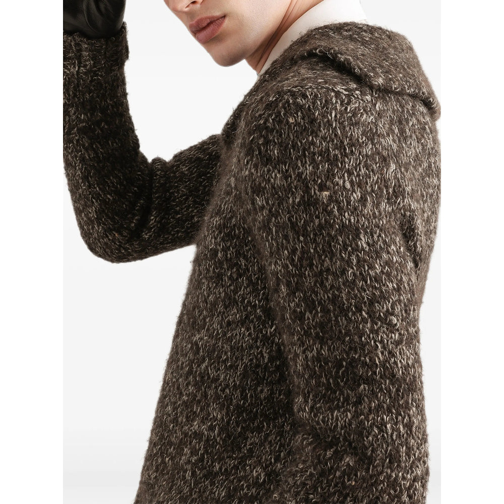 Dolce & Gabbana Brown Sweaters & Knitwear - Jumpers Men DOLCE & GABBANA