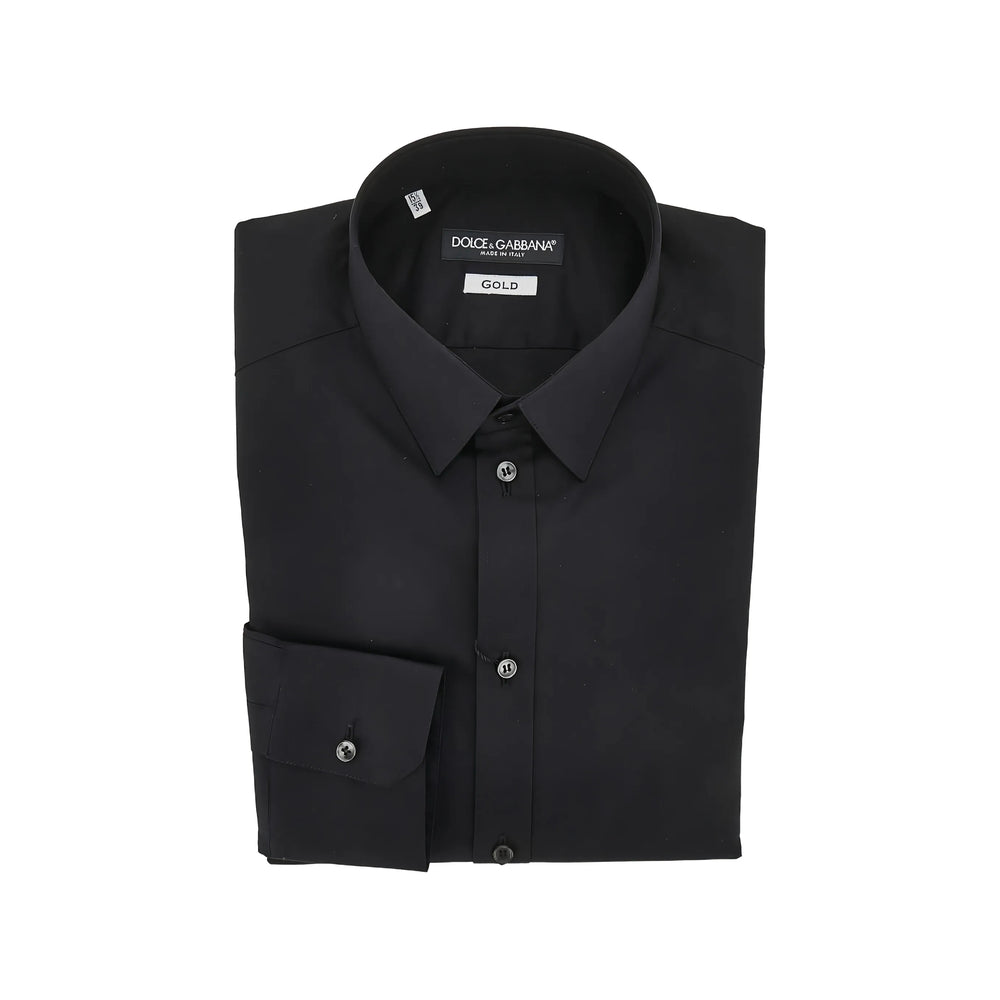 Dolce & Gabbana Black Shirts Men DOLCE & GABBANA